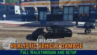 Free | Realistic Vehicle Damage Scripts | Installation And Setup | Fivem | 2024
