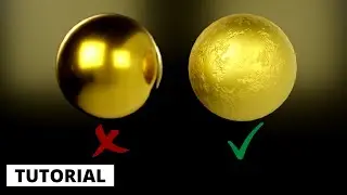 Gold in Blender | Blender Tutorial