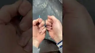 Ремонт пластика с помощью обычного электрического провода😃
