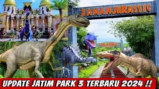 JATIM PARK 3‼️ DINO PARK TERBARU 2024 DAN MILENIAL GLOW GARDEN | WISATA PALING POPULER DI MALANG‼️