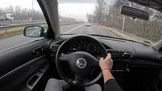 ТЕСТ ДРАЙВ 24 ЛЕТНЕГО ФОЛЬКСВАГЕН ПАССАТ( 1.9 ТДИ 90 Л.С.)ОБЗОР/ ДИЗАЙН/ ВОЖДЕНИЕ ОТ ПЕРВОГО ЛИЦА