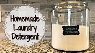 HOMEMADE LAUNDRY DETERGENT :: NON TOXIC LAUNDRY DETERGENT RECIPE :: CHEAP, FAST & EASY