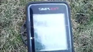 Nokta Makro Simplex+ (симплекс+) сравнение прошивок на грунте (на глубину).