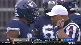 NCAAF 2023 Utah State at UConn