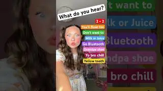 WHAT DO YOU HEAR ⁉️👀👂🏻😯 