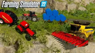 I Was Sent over The Edge Finishing Harvest | Farming Simulator 22