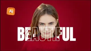 How To Make Transparent Text Effect In Adobe Illustrator Tutorial Easy Method