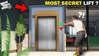 GTA 5 : I Opened A Secret Elevator Outside Franklin's House in GTA 5.. (GTA 5 Mods)