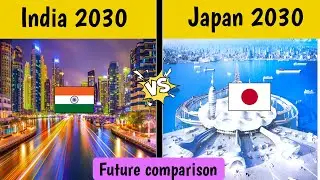 India in 2030 Vs Japan in 2030 Full future comparison Video By Youthphadi India vs japan comparison