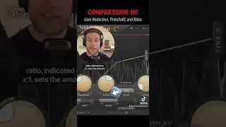 compression 101: gain reduction, threshold, and ratio