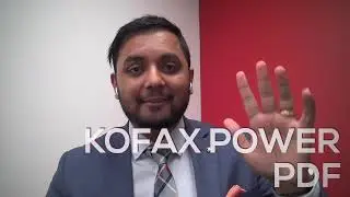 Create and convert PDF's with Kofax