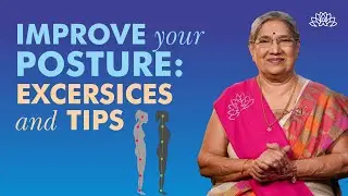 How To Correct Your Posture - Simple Home Exercises To Fix Your Posture | Dr. Hansaji Yogendra