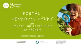 Portál venkovní výuky – instruktáž