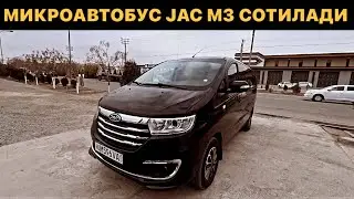 ЭГАДАН JAC M3  Сотилади🔥 2023 йил  9 местолик Кора ранг.