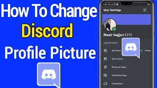 How Change Profile Picture on Discord Mobile | How to change discord profile picture