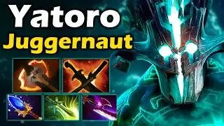 Яторо на Сигнатурном Джагере попался с Коллапс и Мира! - Yatoro Juggernaut 7.37 ДОТА 2