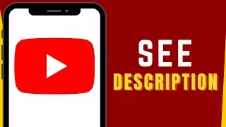How to See Description Box on YouTube Video