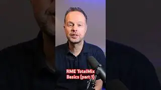 RME TotalMix Basics (part 1) #shorts