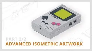 Advanced Isometric Artwork [2/2] | Illustrator Tutorial