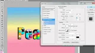Photoshop part 39 PhotoOnText CS5