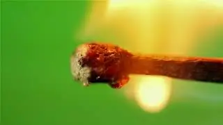 Burning Match On A Green Screen Hd | By Creator Stockify