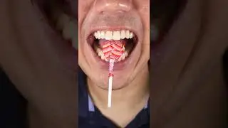 ASMR Chupa Chups Lollipop | Enchanting Strawberry Vanilla Flavor 