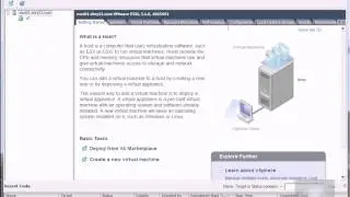 VMware Linux vCenter App Deploy and Configure