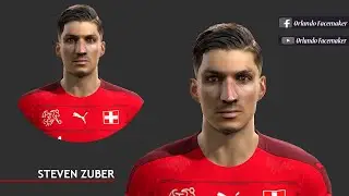 🔴 Steven Zuber Face By Orlando Facemaker | PES 2013