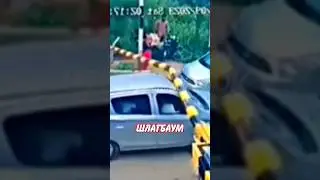 😳 Девушке не понравился закрытый шлагбаум и вот, что она сделала! | Новостничок