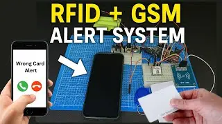 RFID SIM800L GSM Module Project | Wrong Card Call Alert | Arduino Based Security System