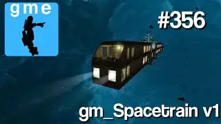 Going Off The Rails - gm_Spacetrain v1 - Garry's Mod VR Exploring