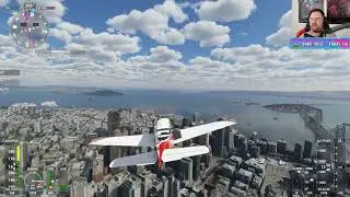 a guided tour of san francisco in microsoft flight simulator