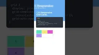 Responsive Grid Cards in Css | #shorts #htmlcsswebsite #webdesign #webdesign #resposivewebsite