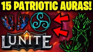 CREATING 15 PATRIOTIC AURAS?! FROM SCRATCH WITH AN EXECUTION TWISTED BOW EP 