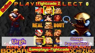 Real Bout Fatal Fury - Urgh vs Omega Paraquedista on Fightcade 2