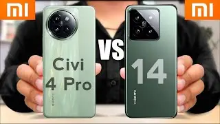 Xiaomi Civi 4 Pro vs Xiaomi 14