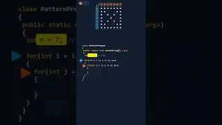 Xbox pattern program in Java - Code pattern in less than 60 seconds #shorts #patternshorts