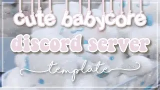 ｡˚⋆🍼﹕ aesthetic cute babycore cinnamoroll FREE discord server template 、ely. °｡˚✿