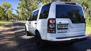 2016 Land Rover Discovery SDV6 0-100km/h & engine sound