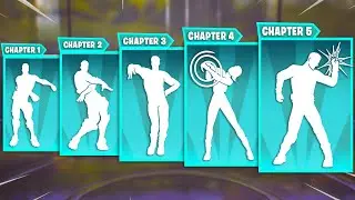 Evolution of Fortnite BATTLEPASS Emotes