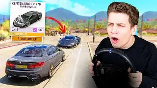 ПОКУПАЮ ВСЕ МАШИНЫ КОТОРЫЕ УВИЖУ, но МНЕ ПОПАЛСЯ ТОП ДОНАТЕР... (Forza Horizon 5 на Руле)