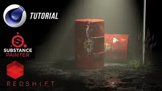 Cinema 4D + Substance Painter | 3D modeling | UV scanning | Textures in Substance Painter