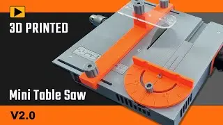 Making a Very Useful Mini Table Saw V2.0