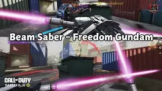 Beam Saber - Freedom Gundam: Available as a Dual LightSaber or 2 Lightsabers 😮