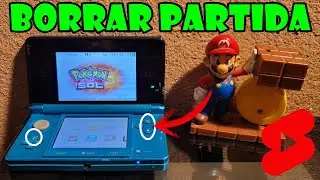 Truco para BORRAR LA PARTIDA en los Juegos de Pokemon para Nintendo 3DS (TIKTOK) 