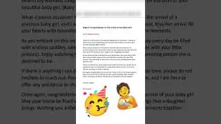 Cutest Way to Congratulate a Colleague on Their Baby Girl #babyshower #babygirl