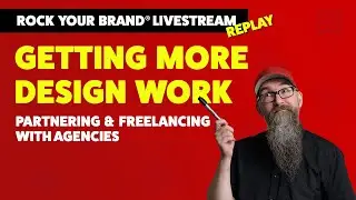 How to get more design work as a freelance graphic designer - Partnering with design agencies