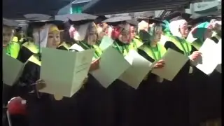 Wisuda Mahasiswa IAI Qomaruddin ~ Bunga Gresik 2015