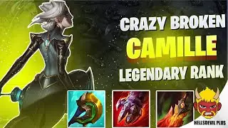 CAMILLE IS CRAZY BROKEN IN THE RIGHT HANDS! - Wild Rift HellsDevil Plus Gameplay