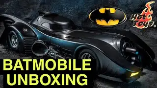 UNBOXING BATMOBILE | HOT TOYS 1989 BATMOBILE 1/6 SCALE UNBOXING | BATMAN
